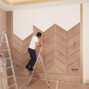 Как монтировать на стену мягкие панели